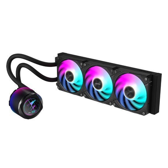 GIGABYTE Aorus Waterforce X II 360 AIO Liquid Cooler Black