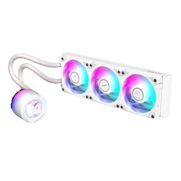 GIGABYTE Aorus Waterforce X II 360 AIO Liquid Cooler White