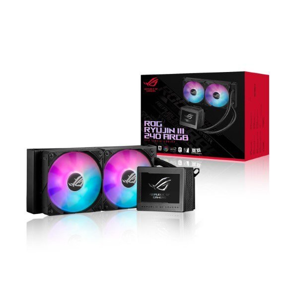 ASUS ROG RYUJIN III 240 ARGB All-in-one Liquid CPU Cooler Black