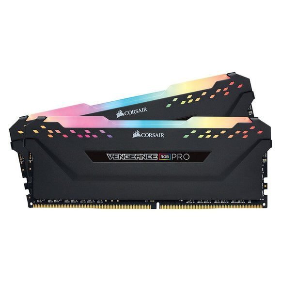 CORSAIR Vengeance RGB Pro (AMD RYZEN READY) 32GB (2 x 16GB) 288-Pin DDR4 3600Mhz (PC4 28800) AMD Optimized Desktop Memory