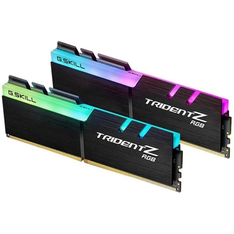 G.SKILL Trident Z RGB 16GB (8GBx2) DDR4-3600 Desktop Memory Dual Channel Kit