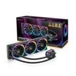 ANTEC Vortex 360 ARGB 360mm AIO Liquid CPU Cooler – BLACK