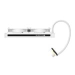 ID-COOLING ZOOMFLOW 240XT ARGB AIO LIQUID COOLER – WHITE