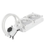 SilverStone PF240 240mm ARGB AIO Liquid CPU Cooler – White