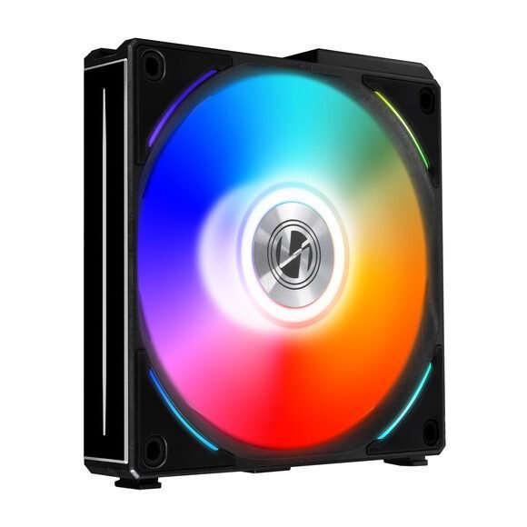 Lian Li UNI Fan AL120 ARGB PWM 120mm Cooling Fan – Black