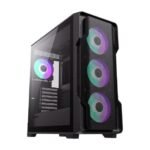 GameMax Siege E-ATX Mid-Tower Gaming Case Black