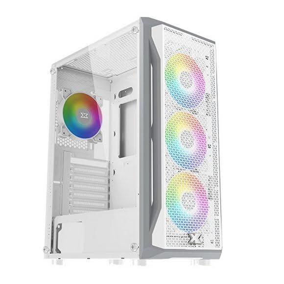 Xigmatek Gaming X Arctic Tempered Glass ARGB Mid Tower Chassis