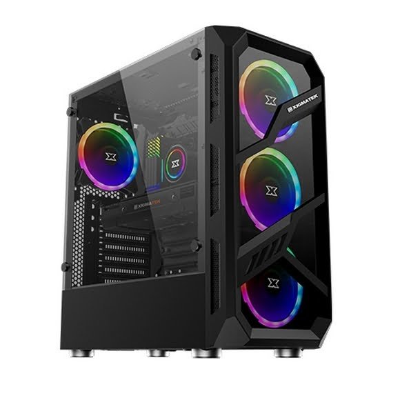 Xigmatek Lamiya Tempered Glass ARGB Mid Tower Chassis