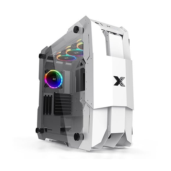 Xigmatek X7 White Super Tower E-ATX Tempered Glass Gaming Case