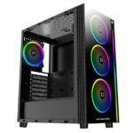 Xigmatek Poseidon 4X XDS120 ARGB Fans Pre Installed Gaming Case