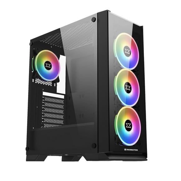 Xigmatek SIROCON III 4X XDS120 ARGB Fans Pre Installed Gaming Case