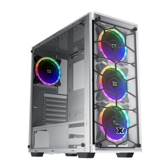 Xigmatek Venom X Arctic 4X CY120 ARGB Fans Pre Installed Gaming Case