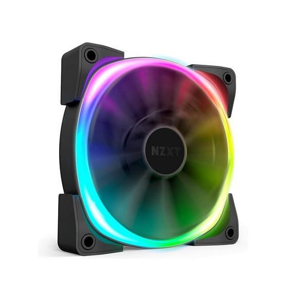 NZXT AER RGB 2 140mm Cooling RGB Case Fan – Single Fan – Black