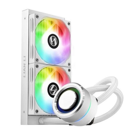 Lian Li GALAHAD 240 AIO CPU Cooler ARGB White