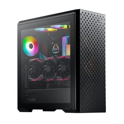 XPG Defender Mid-Tower PC Case – Black