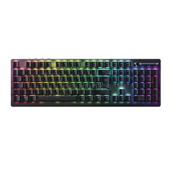 Razer DeathStalker V2 Pro Linear Full Size Optical Red Switch Wireless Low-Profile RGB Optical Gaming Keyboard US Black