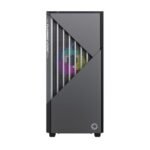 GameMax Conctac COC Mid Tower Gaming Case – Black