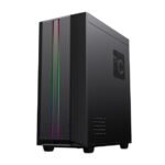 GameMax Precision Mid Tower Gaming Case – Black