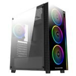 Xigmatek Poseidon 4X XDS120 ARGB Fans Pre Installed Gaming Case