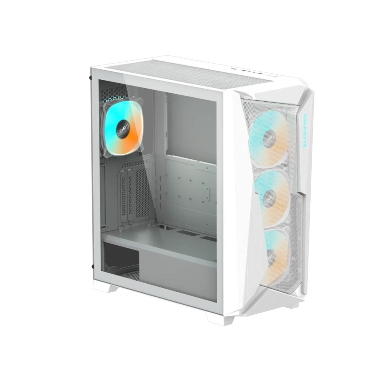 GIGABYTE C301 GLASS V2Mid-Tower ATX Gaming Case – White