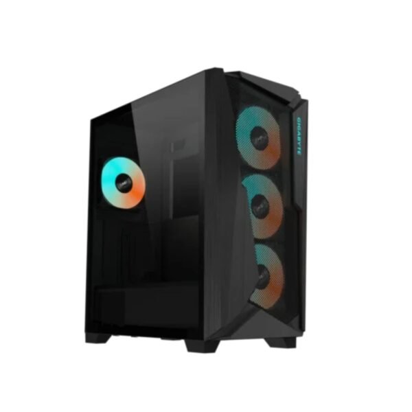 GIGABYTE C301 GLASS V2 Mid-Tower ATX Gaming Case – Black