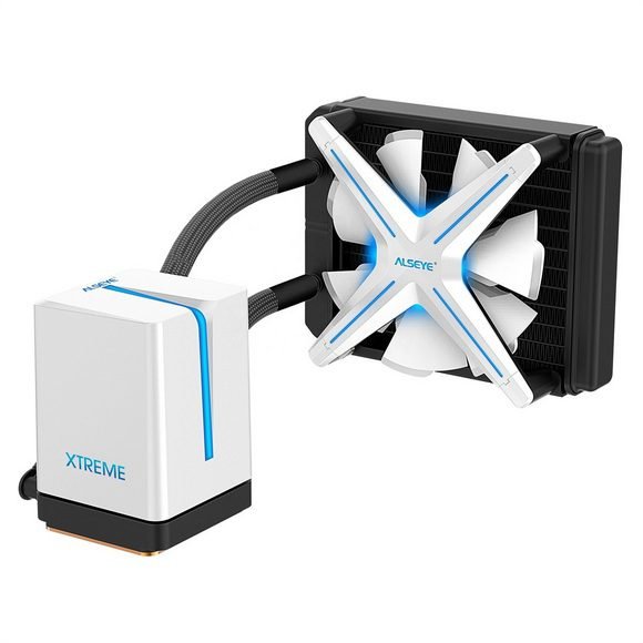 Alseye Xtreme X120 CPU Liquid Cooler White