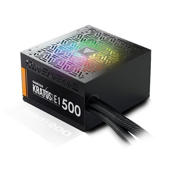 Gamdias Kratos E1-500W 80+ RGB Power Supply Unit