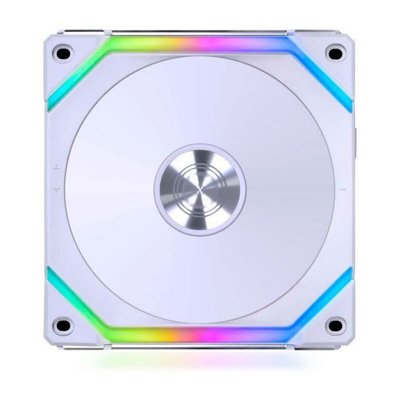 Lian Li UNI FAN SL120 V2 RGB Revolutionized Daisy-Chain ARGB Case Fan 120mm Single Pack White