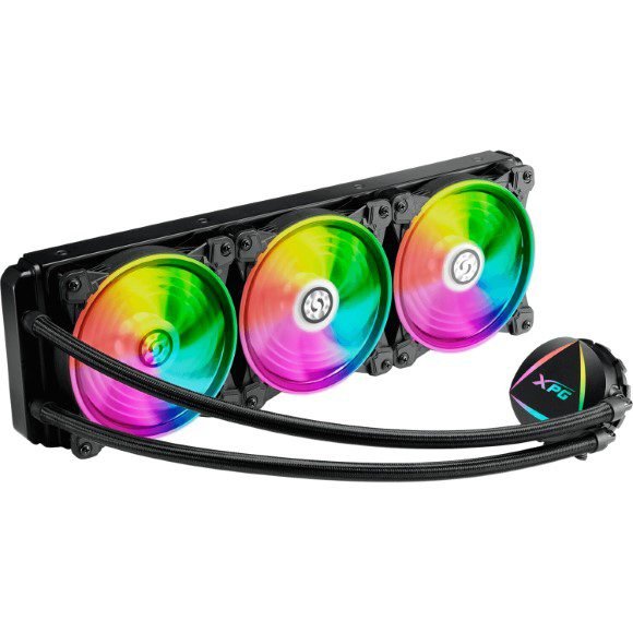 XPG Levante X 360 ARGB All-in-One Liquid CPU Cooler (Black)