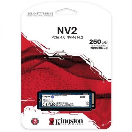 Kingston NV2 250GB PCIe 4.0 NVMe SSD