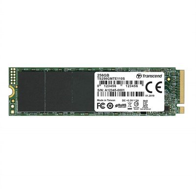 Transcend MTE110S 256GB PCIe Gen3 X4 NVMe M.2 SSD